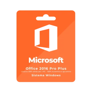 Licencia Office 2016 Pro Plus 1 PC