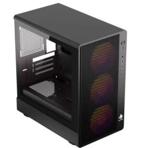 Case Eagle Warrior CG01AMRA001C RGB Vidrio Lateral